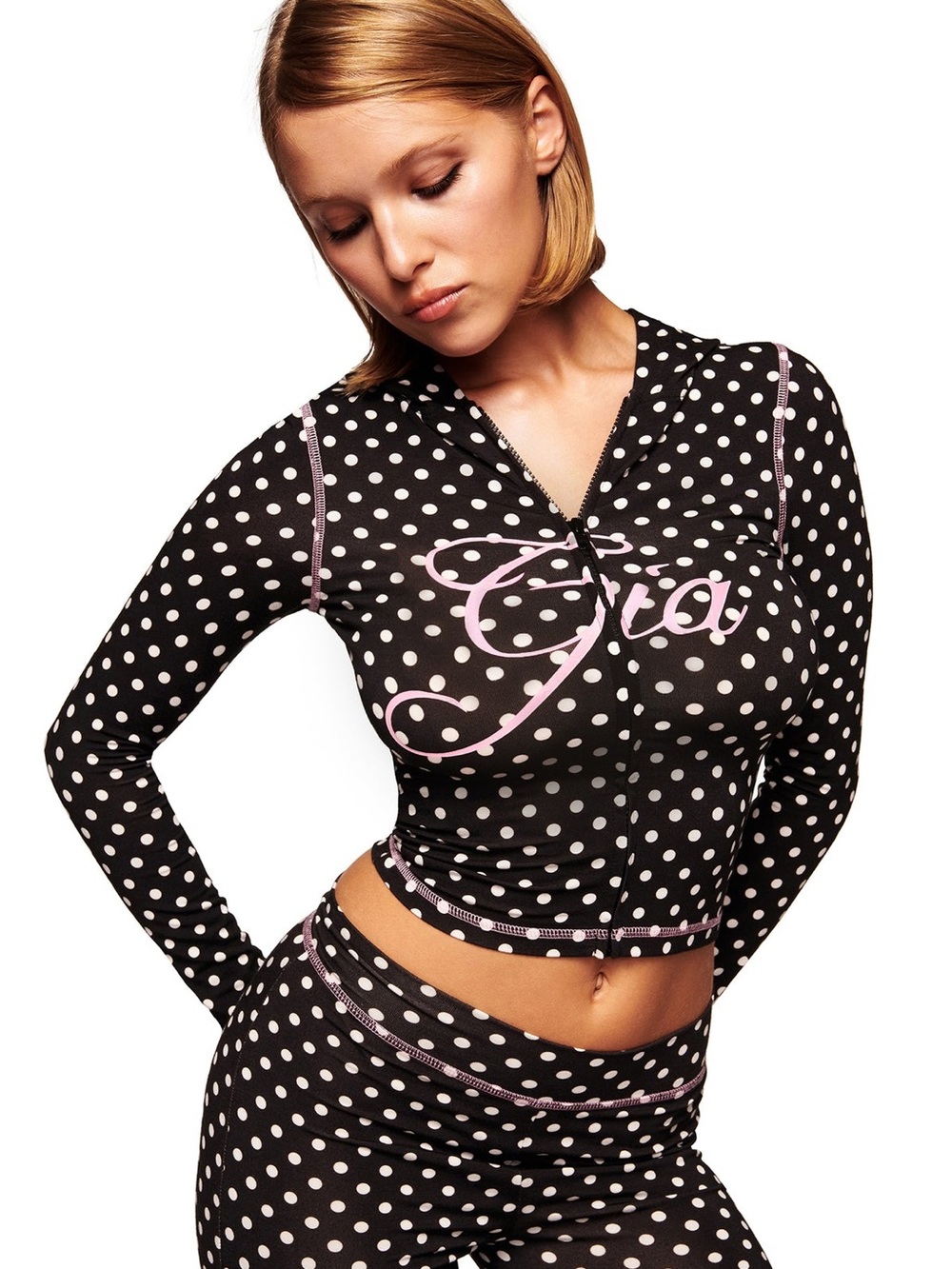 I.AM.GIA Blare Hoodie - Polka Dot